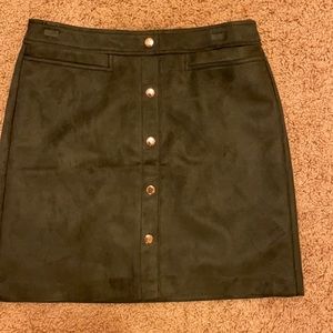 Brand new suede skirt from Loft
